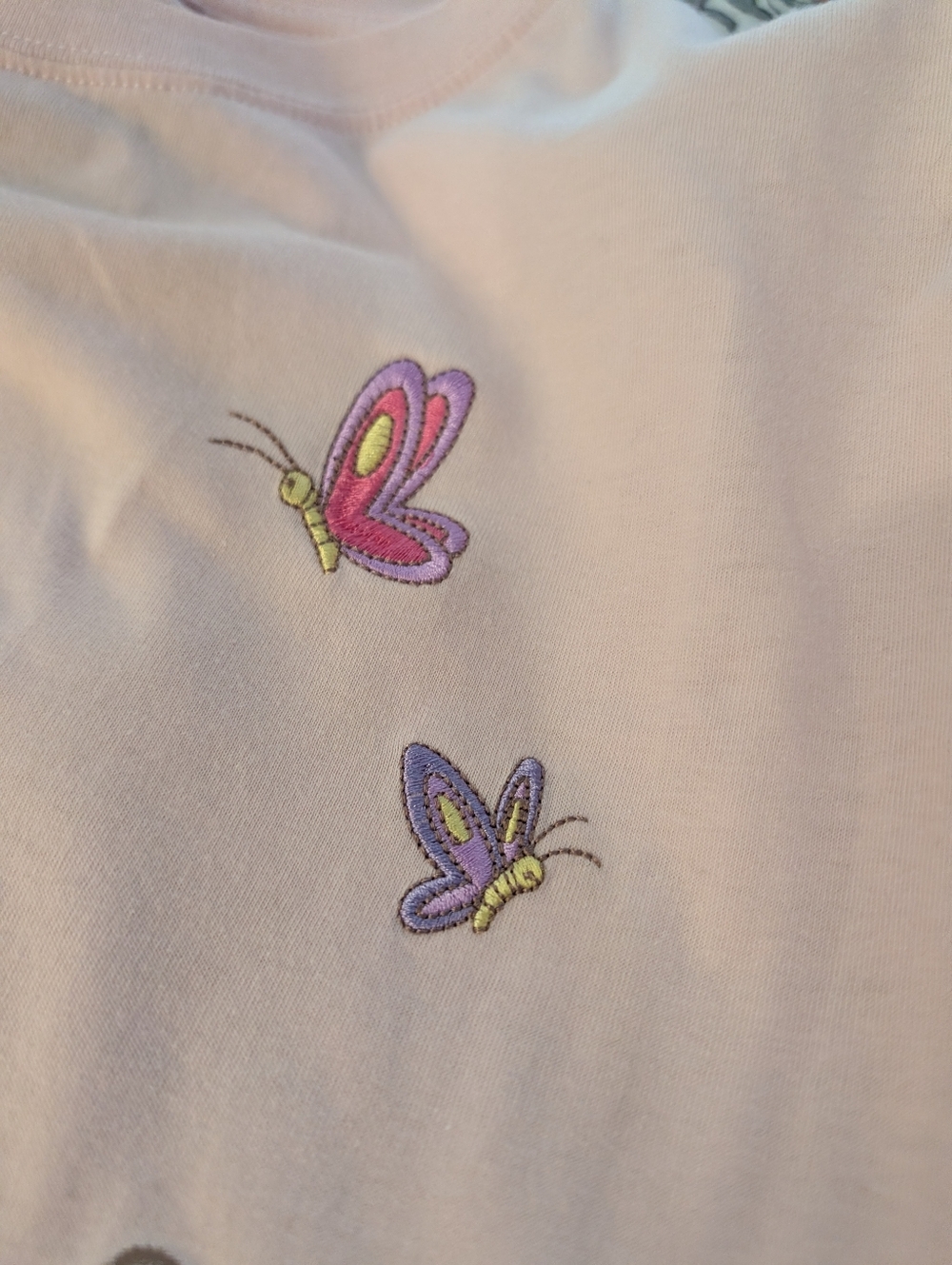 Disney Pink Embroidered Minnie Mouse Tee - Picture 2 of 6